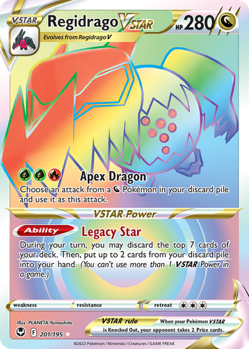 Regidrago VSTAR 201, Silver Tempest