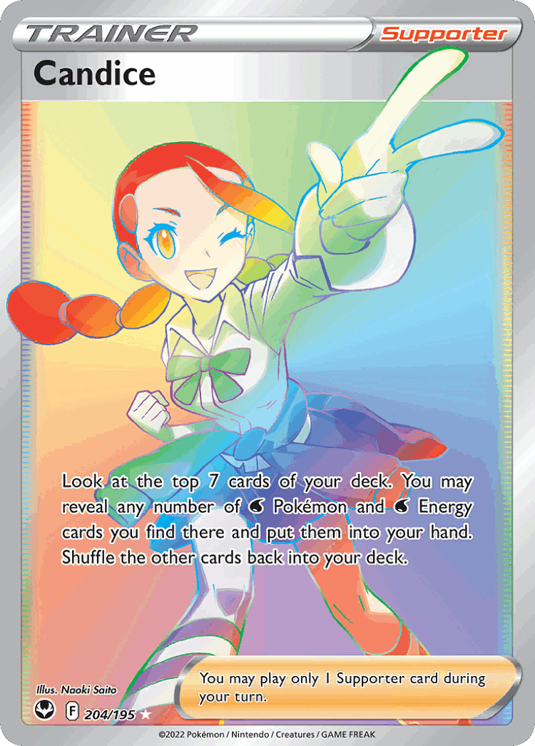 Candice #204 from Silver Tempest - Rare Rainbow - Illustrated by Naoki Saito