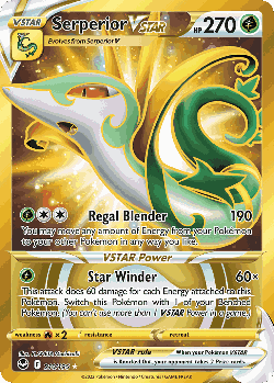 Serperior VSTAR 210, Silver Tempest