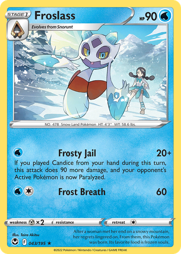 Froslass 43, Silver Tempest