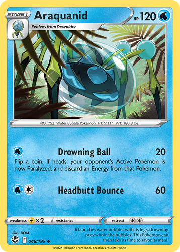 Araquanid #48 from Silver Tempest - Uncommon - Illustrated by DOM