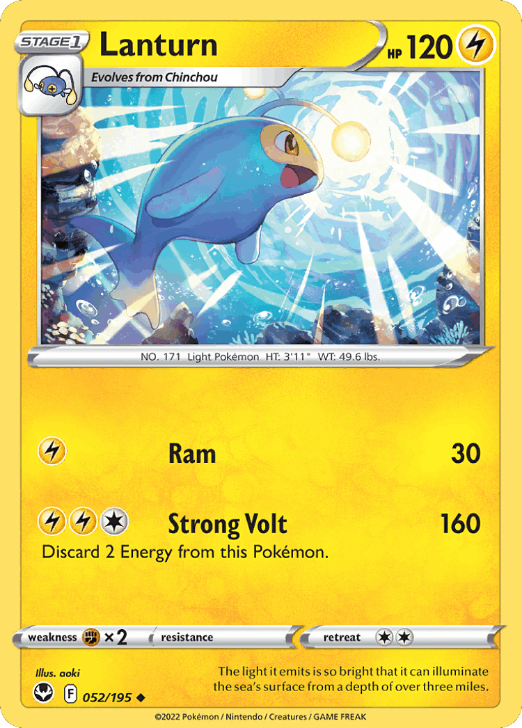 Lanturn #52 from Silver Tempest - Uncommon - Illustrated by aoki