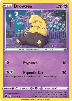 Drowzee 60, Silver Tempest