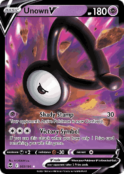 Unown V 65, Silver Tempest