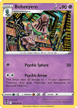 Beheeyem 80, Silver Tempest