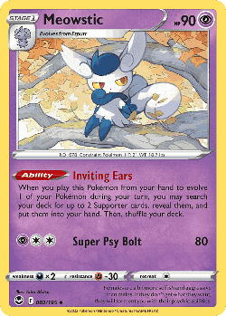Meowstic 82, Silver Tempest
