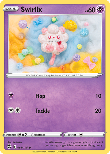 Swirlix #83 from Silver Tempest - Common - Illustrated by Asako Ito
