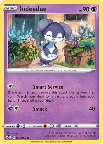 Indeedee 86, Silver Tempest