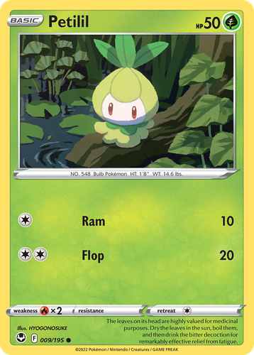 Petilil #9 from Silver Tempest - Common - Illustrated by HYOGONOSUKE