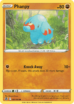 Phanpy 91, Silver Tempest