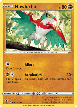 Hawlucha 98, Silver Tempest