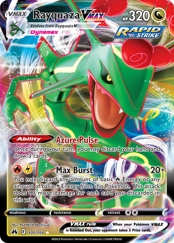 Rayquaza VMAX 101, Crown Zenith