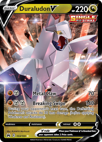 Duraludon V 103, Crown Zenith