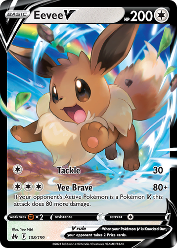Eevee V 108, Crown Zenith