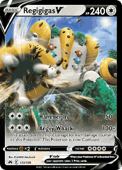 Regigigas V 113, Crown Zenith