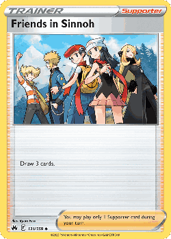 Friends in Sinnoh 131, Crown Zenith
