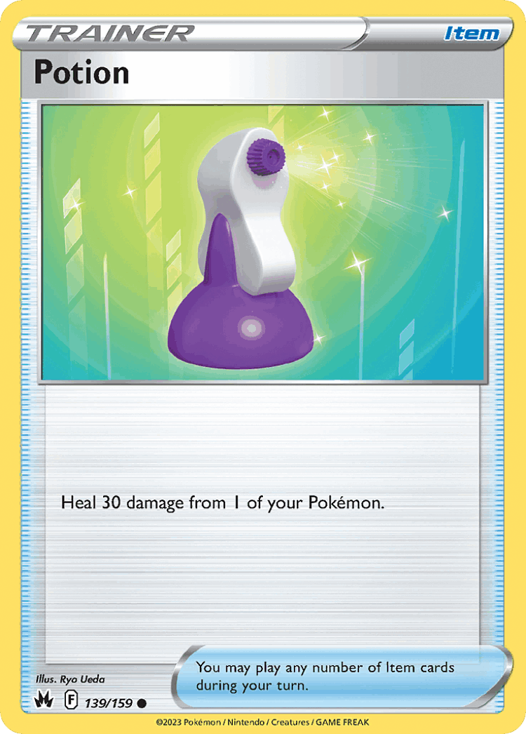 Potion #139 from Crown Zenith - Common - Illustrated by Ryo Ueda