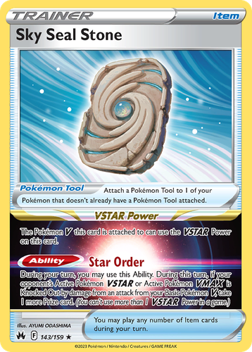 Sky Seal Stone 143, Crown Zenith