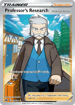 Professor's Research card art