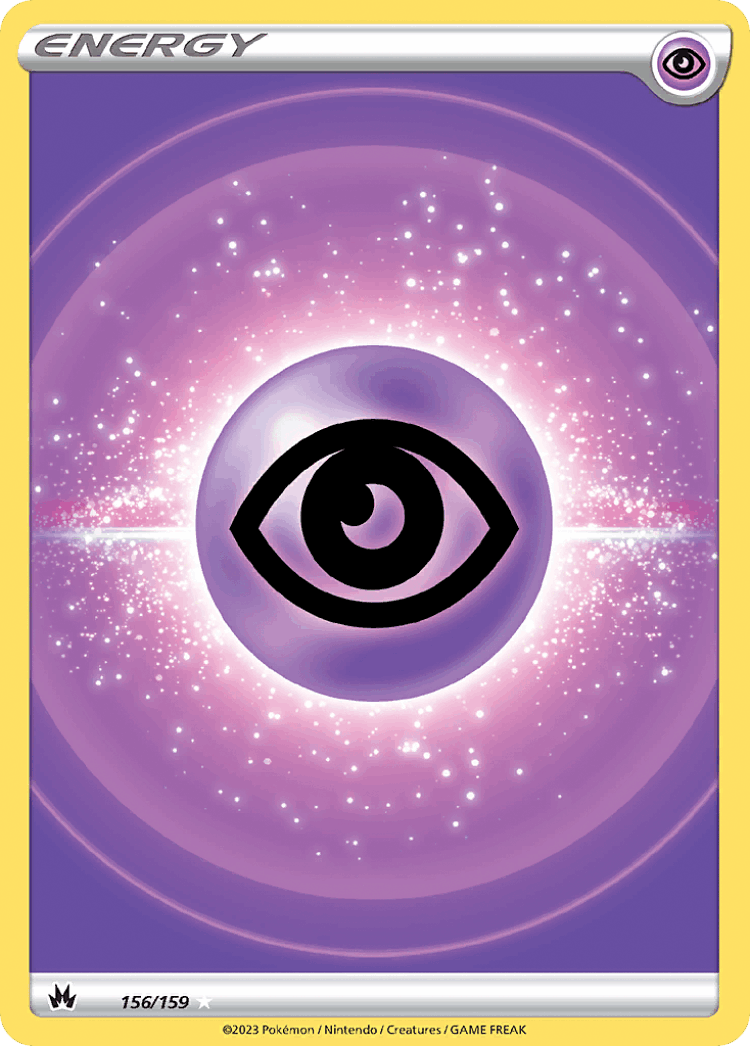 Psychic Energy #156 from Crown Zenith - Rare Ultra