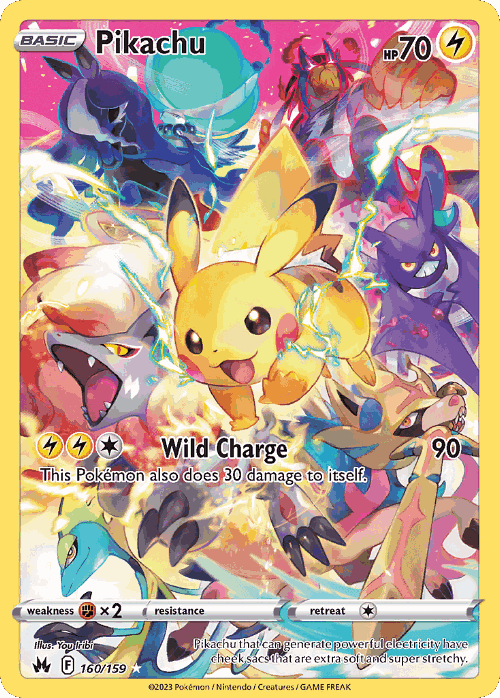 Pikachu 160, Crown Zenith
