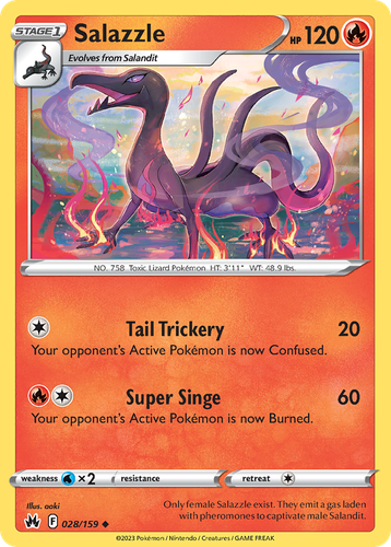 Salazzle 28, Crown Zenith
