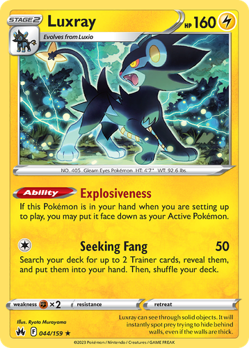 Luxray 44, Crown Zenith