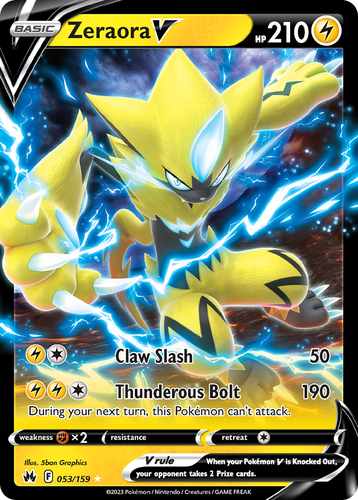Zeraora V 53, Crown Zenith