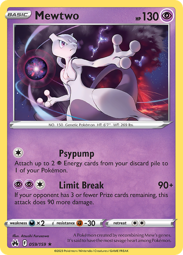 Mewtwo 59, Crown Zenith