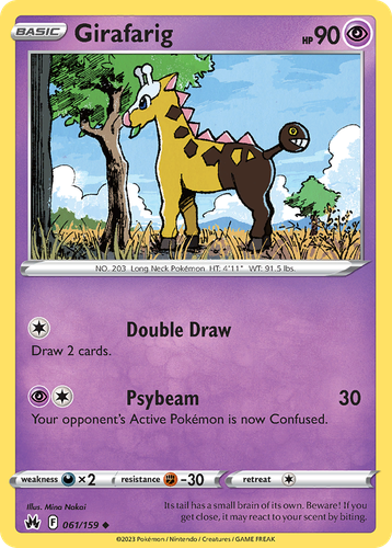 Girafarig 61, Crown Zenith