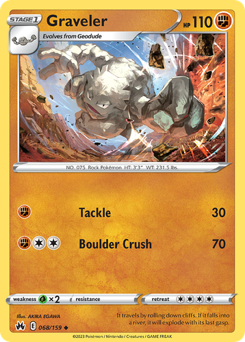 Graveler 68, Crown Zenith