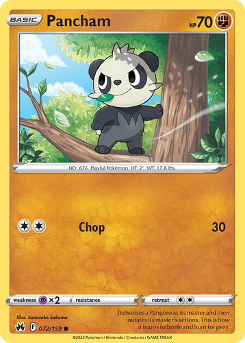 Pancham 72, Crown Zenith
