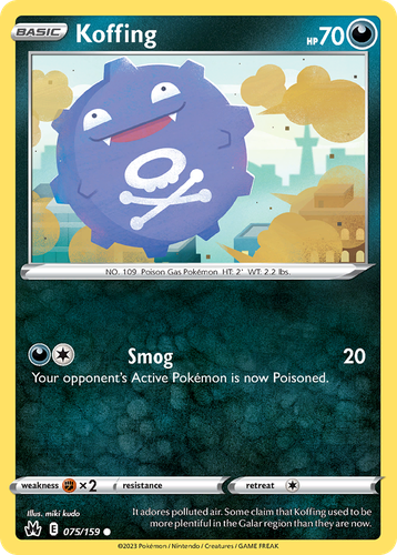 Koffing 75, Crown Zenith