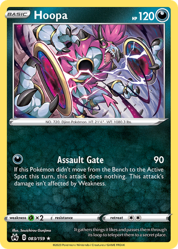 Hoopa 83, Crown Zenith