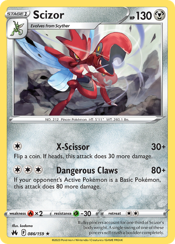 Scizor 86, Crown Zenith