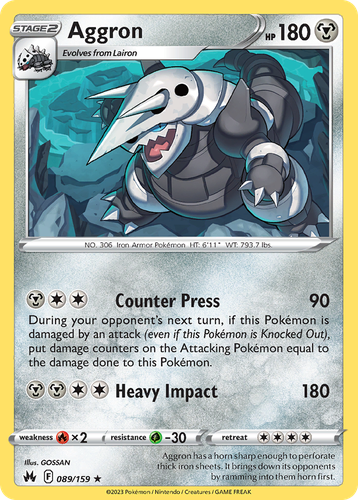 Aggron 89, Crown Zenith