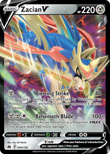 Zacian V 95, Crown Zenith