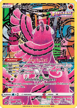 Oricorio Pokémon TCG card art
