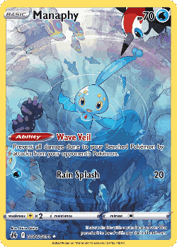 Manaphy Pokémon TCG card art