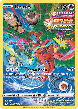 Deoxys Pokémon TCG card art