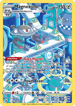 Magnezone Pokémon TCG card art