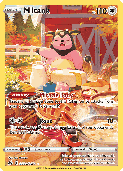 Miltank Pokémon TCG card art