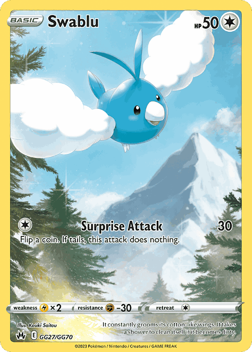 Swablu 27, Crown Zenith Galarian Gallery