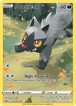 Poochyena 33, Crown Zenith Galarian Gallery