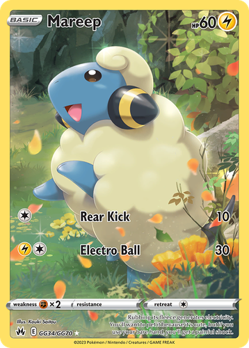 Mareep 34, Crown Zenith Galarian Gallery