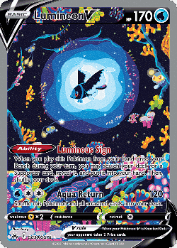 Lumineon V 39, Crown Zenith Galarian Gallery