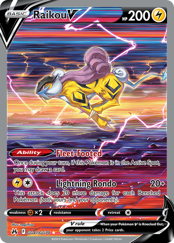 Raikou V 41, Crown Zenith Galarian Gallery