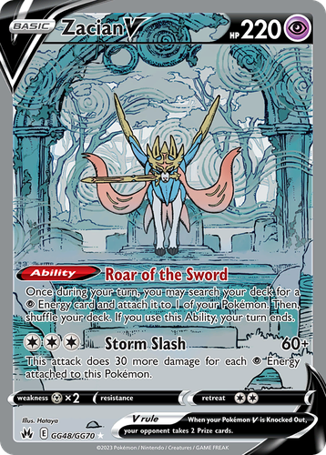 Zacian V 48, Crown Zenith Galarian Gallery