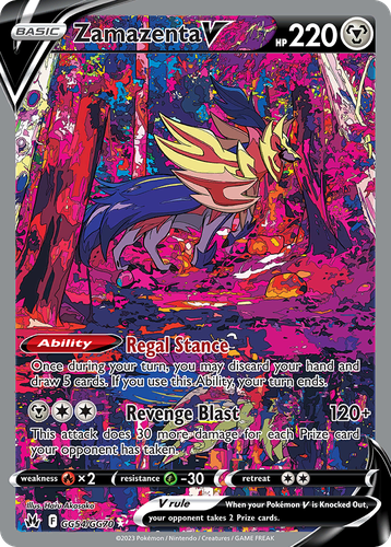 Zamazenta V 54, Crown Zenith Galarian Gallery