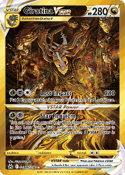 Giratina VSTAR Pokémon TCG card art
